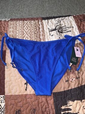 Blue wild fable bikini bottoms